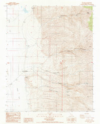Download a high-resolution, GPS-compatible USGS topo map for Ballarat, CA (1988 edition)
