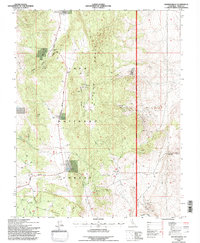 Download a high-resolution, GPS-compatible USGS topo map for Banner Ridge, CA (1997 edition)