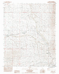 Download a high-resolution, GPS-compatible USGS topo map for Bannock, CA (1984 edition)