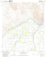 Download a high-resolution, GPS-compatible USGS topo map for Bard, CA (1979 edition)