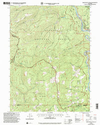 Download a high-resolution, GPS-compatible USGS topo map for Bark Shanty Gulch, CA (2004 edition)