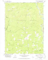 Download a high-resolution, GPS-compatible USGS topo map for Bark Shanty Gulch, CA (1977 edition)