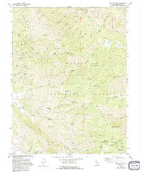 Download a high-resolution, GPS-compatible USGS topo map for Bartlett Mtn, CA (1995 edition)