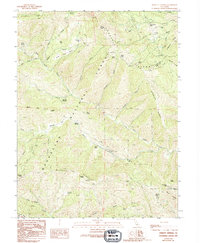 Download a high-resolution, GPS-compatible USGS topo map for Bartlett Springs, CA (1994 edition)
