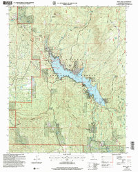 Download a high-resolution, GPS-compatible USGS topo map for Bass Lake, CA (2007 edition)