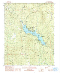 Download a high-resolution, GPS-compatible USGS topo map for Bass Lake, CA (1990 edition)