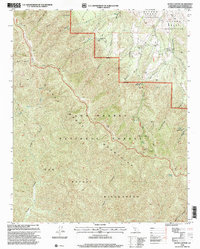 Download a high-resolution, GPS-compatible USGS topo map for Bates Canyon, CA (2000 edition)