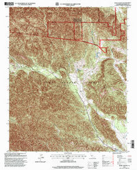 Download a high-resolution, GPS-compatible USGS topo map for Bear Canyon, CA (2001 edition)