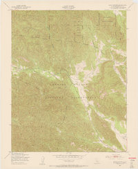 Download a high-resolution, GPS-compatible USGS topo map for Bear Canyon, CA (1955 edition)
