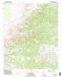 Download a high-resolution, GPS-compatible USGS topo map for Bear Mountain, CA (1995 edition)