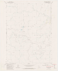 preview thumbnail of historical topo map of Siskiyou County, CA in 1982