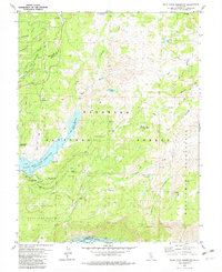 Download a high-resolution, GPS-compatible USGS topo map for Bear River Reservoir, CA (1979 edition)