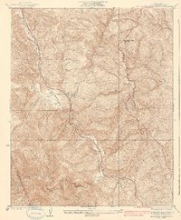 preview thumbnail of historical topo map of Los Angeles County, CA in 1938
