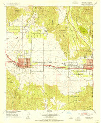 Download a high-resolution, GPS-compatible USGS topo map for Beaumont, CA (1954 edition)