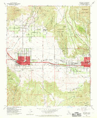 Download a high-resolution, GPS-compatible USGS topo map for Beaumont, CA (1970 edition)