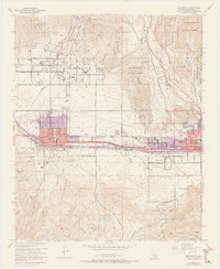 Download a high-resolution, GPS-compatible USGS topo map for Beaumont, CA (1973 edition)
