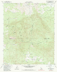 Download a high-resolution, GPS-compatible USGS topo map for Beauty Mountain, CA (1987 edition)