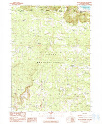 Download a high-resolution, GPS-compatible USGS topo map for Beaver Mountain, CA (1990 edition)