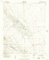 Download a high-resolution, GPS-compatible USGS topo map for Belridge, CA (1957 edition)