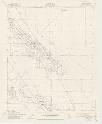 Download a high-resolution, GPS-compatible USGS topo map for Belridge, CA (1971 edition)