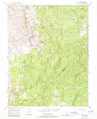 Download a high-resolution, GPS-compatible USGS topo map for Ben Hur, CA (1981 edition)