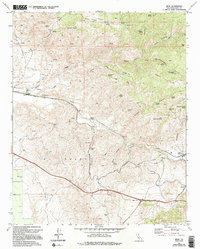 Download a high-resolution, GPS-compatible USGS topo map for Bena, CA (1994 edition)