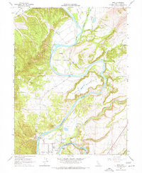 Download a high-resolution, GPS-compatible USGS topo map for Bend, CA (1977 edition)