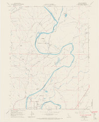 Download a high-resolution, GPS-compatible USGS topo map for Bend, CA (1966 edition)