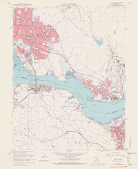 Download a high-resolution, GPS-compatible USGS topo map for Benicia, CA (1969 edition)
