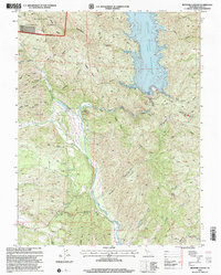Download a high-resolution, GPS-compatible USGS topo map for Benmore Canyon, CA (2001 edition)