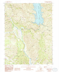 Download a high-resolution, GPS-compatible USGS topo map for Benmore Canyon, CA (1994 edition)