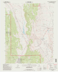 Download a high-resolution, GPS-compatible USGS topo map for Benton Hot Springs, CA (1997 edition)