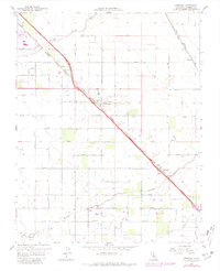 preview thumbnail of historical topo map of Madera County, CA in 1961