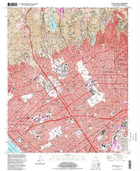 Download a high-resolution, GPS-compatible USGS topo map for Beverly Hills, CA (1999 edition)