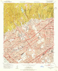 Download a high-resolution, GPS-compatible USGS topo map for Beverly Hills, CA (1955 edition)