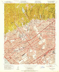 Download a high-resolution, GPS-compatible USGS topo map for Beverly Hills, CA (1952 edition)