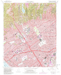 Download a high-resolution, GPS-compatible USGS topo map for Beverly Hills, CA (1981 edition)