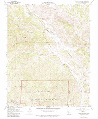 Download a high-resolution, GPS-compatible USGS topo map for Bickmore Canyon, CA (1983 edition)