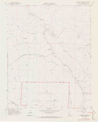 Download a high-resolution, GPS-compatible USGS topo map for Bickmore Canyon, CA (1971 edition)