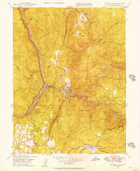 Download a high-resolution, GPS-compatible USGS topo map for Bidwell Bar, CA (1956 edition)
