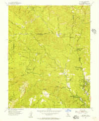 Download a high-resolution, GPS-compatible USGS topo map for Big Basin, CA (1957 edition)