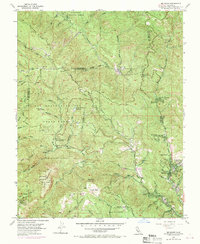 Download a high-resolution, GPS-compatible USGS topo map for Big Basin, CA (1970 edition)