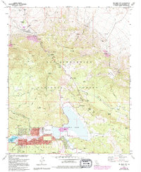 Download a high-resolution, GPS-compatible USGS topo map for Big Bear City, CA (1994 edition)