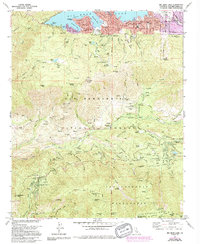 Download a high-resolution, GPS-compatible USGS topo map for Big Bear Lake, CA (1994 edition)