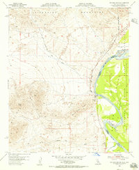 Download a high-resolution, GPS-compatible USGS topo map for Big Maria Mts NE, CA (1956 edition)