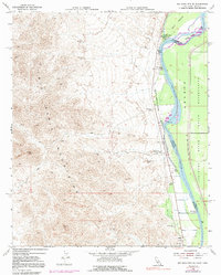 preview thumbnail of historical topo map of Riverside County, CA in 1955