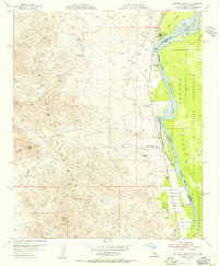 Download a high-resolution, GPS-compatible USGS topo map for Big Maria Mts SE, CA (1956 edition)