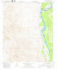 Download a high-resolution, GPS-compatible USGS topo map for Big Maria Mts SE, CA (1979 edition)