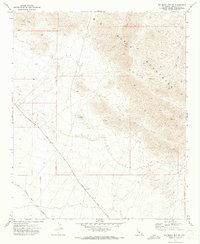 Download a high-resolution, GPS-compatible USGS topo map for Big Maria Mts SW, CA (1973 edition)