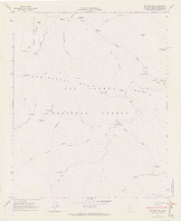 Download a high-resolution, GPS-compatible USGS topo map for Big Pine Mtn, CA (1965 edition)